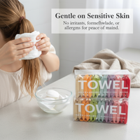 Disposable Super Absorbent Quick Dry Hair Towel Turban for Travel and Bath