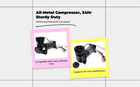 Portable Air Compressor, Digital Tire Inflator, Car Accessory