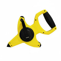Stainless Steel Surveyor's Tape Waterproof opening Reel Tape Measure Rustproof for Surveyors, Contractors, Large Area Measurement