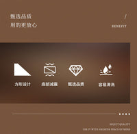 新款商用咖啡渣桶方形大容量敲渣桶碳钢多功能意式咖啡粉渣盒