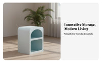 interlocking Storage Cube Opendesign Shelf Nightstand adaptable for Children, Renters