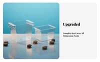 Aquatic Breeder Box Good Water Circulation Aquatic Breeding Box Guppy Breeding Enclosure Anti-Tip Design Easy to Clean