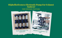 Gas Detection Pump, Electronic Collection Pump, Portable Analyzer for Commercial Use, Leak Detection, Calibration