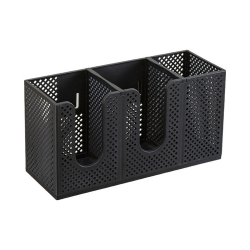 Cup Holder with Straw Organizer Countertop Cup and Lid Organizer Partitioned