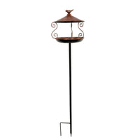 Stake Bird Feeder Outdoor Bird Feeder with Stake Decorative for Garden
