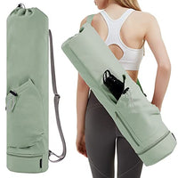 Yoga Mat Carrier Bag with Water Bottle Holder