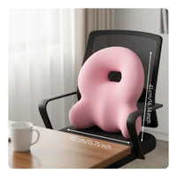 Ergonomic Support Pillow Lightweight & Portable Support Pillow Anti-Pilling Memory Foam Chair Cushion Car