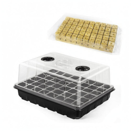 Seedling Propagation Box Ventilated Starting Tray Shallow Rectangular