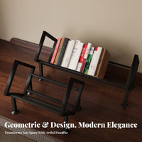 2-Tier desktop rack Saving Desktop Shelf Sturdy Construction for Parents