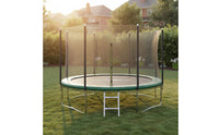 Enclosure Net Trampoline Easy to Bounce Large Outdoor Trampoline