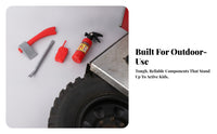 4 Pieces Firefighter Role Play Set
