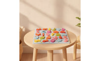 3D Wooden Child-Centered Puzzle Educational Learning Board with Raised Pieces Colorful Alphabet Matching Game Tactile for Preschoolers, Kids, Toddlers, Homeschool, Classroom, Playroom