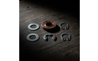 6 Pieces Shaft Seal Kit with Washers Compatible Snap Fastener Hardware for Appliance Servicing