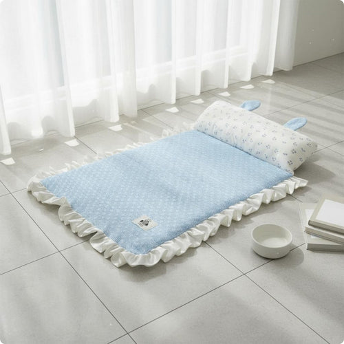Dog Cooling Mat Gentle Feline Cooling Mat Breathable for Hot Weather