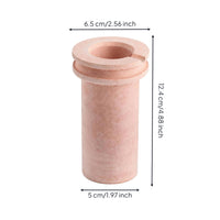 Ceramic Crucible Flanged Boarder Metal Melting Crucible Melt Pot for Foundry