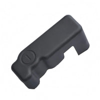 Embossed Minus Symbol Negative Battery Terminal Cover Side Cutout Battery Negative Terminal Cap Molded Vehicle Hardware Rectangular