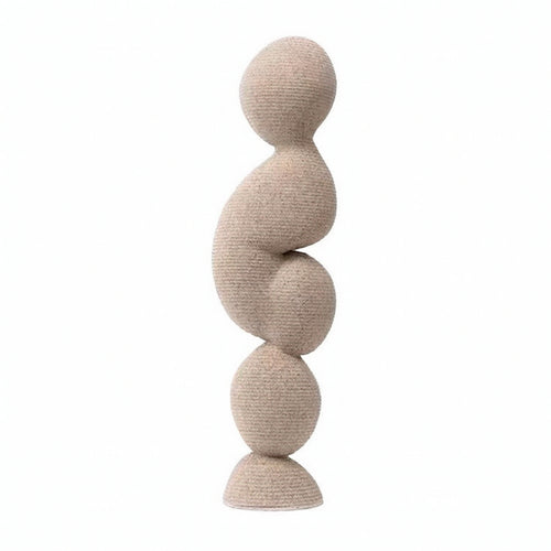 Abstract Sculpture Modern Resin Sculpture Minimalist Tabletop Decoration for Bookshelf, Office, Entryway