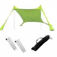 Portable Beach Canopy Quick Setup Camping Shade Tent Stable Frame for Fishing