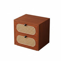 Woven-Front Drawer Single Item Sturdy Construction Multi-Drawer Storage Chest