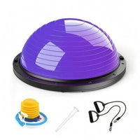 With Pump Half-Dome Balance Instructor Glossy Balance Instructor Dome Concentric Circle Half Exercise Ball Slim