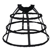 Layered Ruffle Birdcage Crinoline Petticoat for Cosplay, Lolita Dress