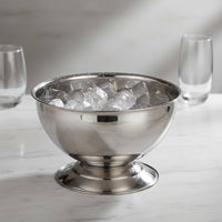 Stainless Steel Ice Bucket Thickened Champagne Bucket Easy to Clean Insulated Ice Tub for Ktv, Bar