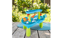 Outdoor Sand and Water Play Table Kids Sand and Water Table Interactive Playset Portable for Preschoolers