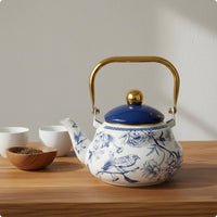 Enamel Tea Kettle Easy to Clean Stovetop Enamel Kettle