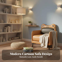 cumulusShaped Mini Sofa Kid-Sized children's Furniture Soft and Comfy Modern Look for Toddlers, Nursery