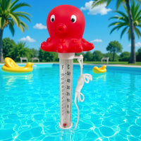 Buoyant Sea Creature Thermometer Easy  reading Buoyant Pool Thermometer Clear Display for Aquarium