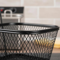 French Frying Serving Basket Easy to Clean Mesh Food Basket and Practical Kitchenware for Home