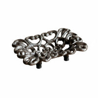 Cast Iron Shell Soap Dish Rustic Bath Accessory Heavy Duty for KTV, Courtyard