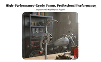 Manual Oil Pump Portable Hand Crank Drum Pump Leak-Proof Seal for Farm, Farmers