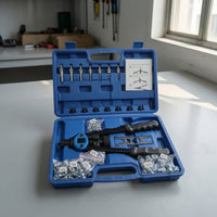 Rivet Nut Tool with Carrying Case Non-Slip Rivet Nut Kit with Case Portable Hand Riveter Tool for Mechanics, Garage