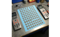 6mm Button Repair Pads Self-Adhesive Keypad Repair Dots Self-Adhesive Conductive Button Pad Round for DIYers, Hobbyists