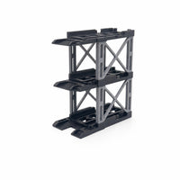 Miniature Diecast Car Display Stand Compact Model Car Display Rack Garage-Style Easy to Assemble for Collectors