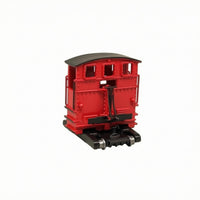 Static Shunting Locomotive Model Black Roof HO Scale Model Railroad Locomotive