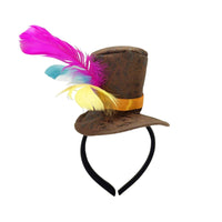 Mini Top Hat Headband Classic Top Hat Headband Lightweight for Dancers