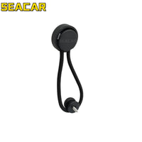 Black Nylon Shock Cord with Fasteners for Boat Covers