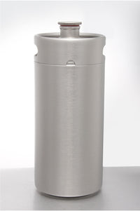 2L Stainless Steel Beer Brewing Secondary Fermentation Bucket with Threaded Lid