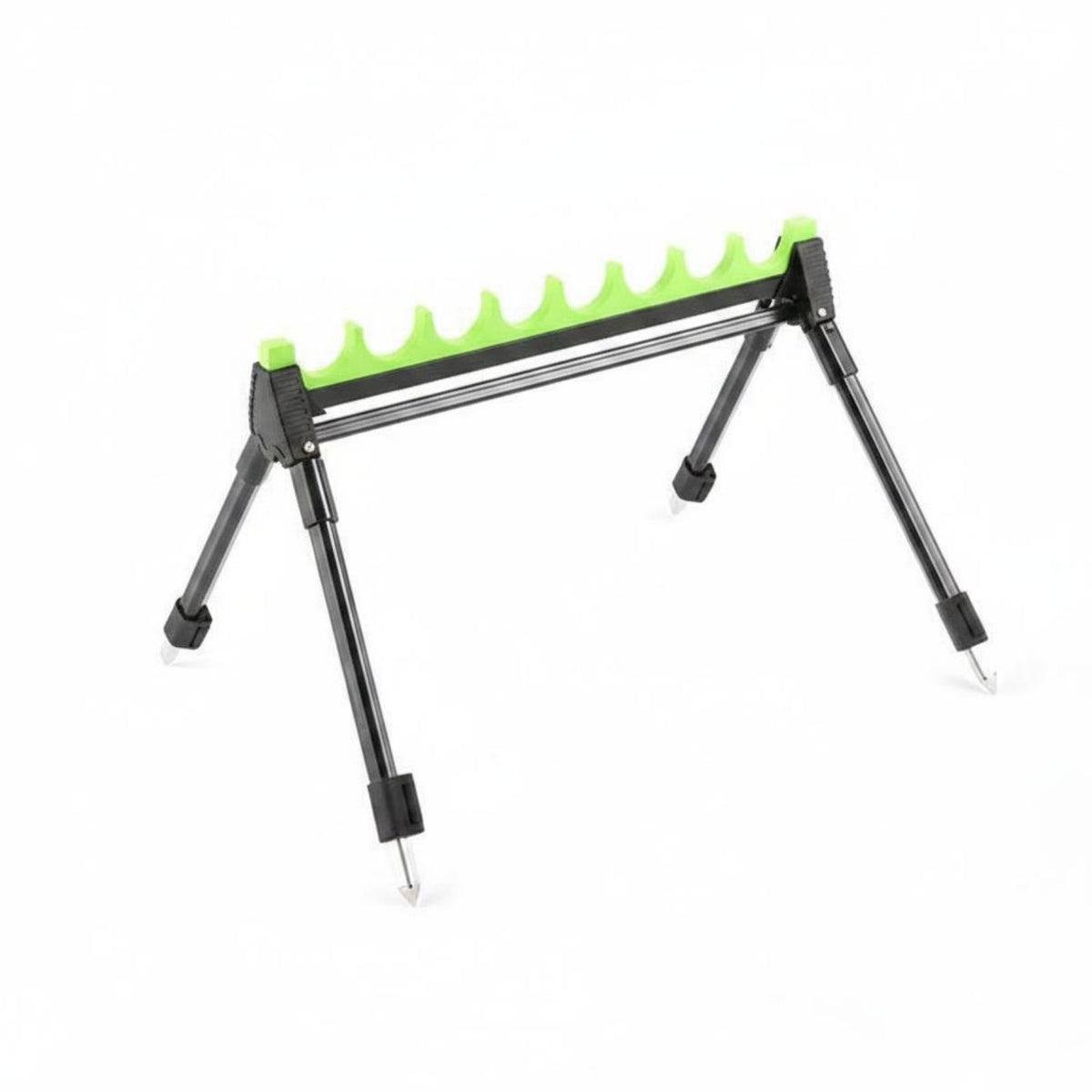 Telescopic Fishing Rod Stand Adjustable Multi Rod Ground Holder Easy to Install Portable Fishing Pole Rack for Shore