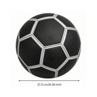 Classic Soccer Ball with Stitched Seams Glossy Stitched Soccer Ball Soft Football Consistent for Students