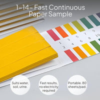 Universal pH Test Strips 1-14 for Water, Soil, Urine, Saliva