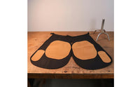 Hoof Trimming Apron Leather Horse Shoeing Chaps Heavy Duty for Stable, Farriers
