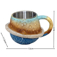 创意跨境Planetary Mug Collection - Cosmic Ceramic Cups星球杯
