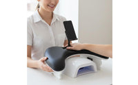 Elevated Design Butterfly Flap Manicure Pillow Waterproof Foldable Nail Lamp Hand Rest Resistant