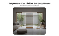 Assemblyunrestricted assembly-readystanding Lattice separater Japanese design assembly-readystanding separater Panel Movable Standing Screen Minimalist Design for Homeowners, Office Workers, Students, Entryway, Studio Apartment, Bedroom, Workspace