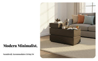 Modern and design C-Shaped Sofa Table With Storage Shelf Household Furniture Space-Saving Multi-Functional for Apartment Dwellers, residents, distant Workers, Living Room, Small areas, Bedroom, Home Office