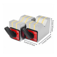 Steel V-Channel Block Workholding Device for Inspection, Workshop, Engineers