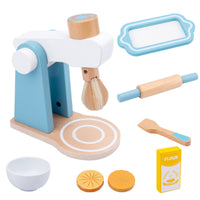 Perfect Gift Wooden Kitchen Toy Set Realistic Design Wooden Cooking Playset Educational Kids Cooking Playset Sparks Creativity & Creativity for Girls, Preschoolers, Toddlers